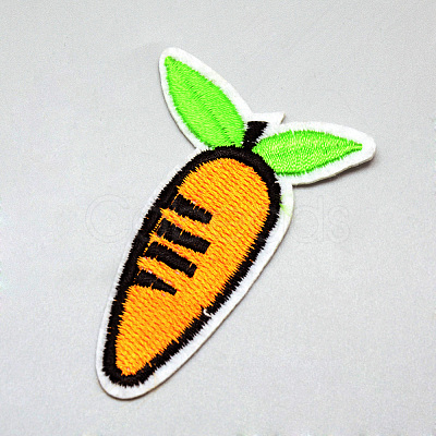 Computerized Embroidery Cloth Iron On/Sew On Patches AJEW-S066-22-1