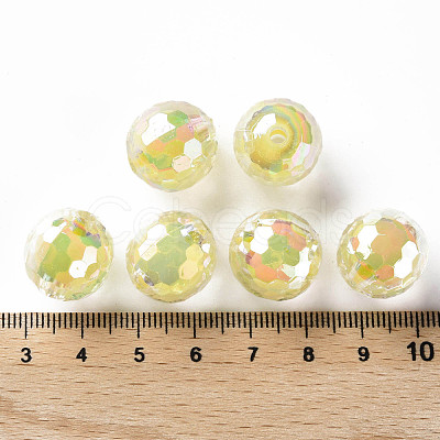 Transparent Acrylic Beads TACR-S152-14B-A10-1