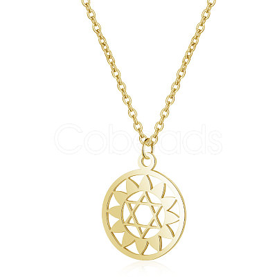 201 Stainless Steel Pendants Necklaces NJEW-S069-TN528-2-1