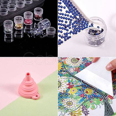 14 Styles DIY Rhinestones Plastic Beads Display Storage Box DIY-SZ0003-29-1