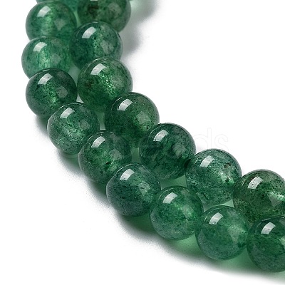 Natural Green Strawberry Quartz Beads Strands G-F756-A01-01-1