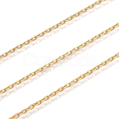 Ion Plating(IP) 304 Stainless Steel Cable Chains CHS-H009-02G-1