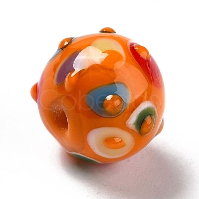 Handmade Lampwork Beads LAMP-F022-03-1