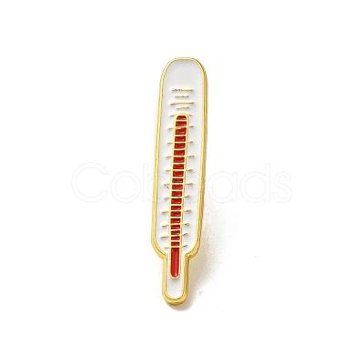 Medical Treatment Theme Baking Paint Black Golden Zinc Alloy Brooches JEWB-M037-03D-G-1