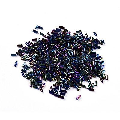 Glass Bugle Beads SEED-L010-01A-409-1