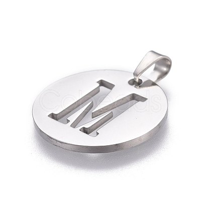 Non-Tarnish 201 Stainless Steel Pendants STAS-L221-33M-1