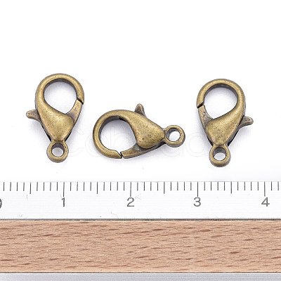 Zinc Alloy Lobster Claw Clasps E105-NFAB-1