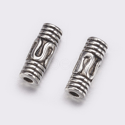 Tibetan Style Alloy Beads X-TIBEB-1009-AS-LF-1