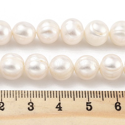 Natural Cultured Freshwater Pearl Beads Strands PEAR-C003-14F-1