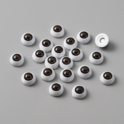 Star Acrylic Craft Eyes DOLL-WH0001-04C-08-1