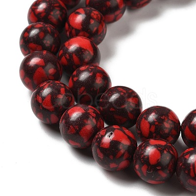 Synthetic Gemstone Dyed Beads Strands G-P507-03B-08-1