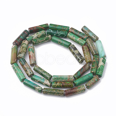 Natural Imperial Jasper Beads Strands X-G-S322-002F-1