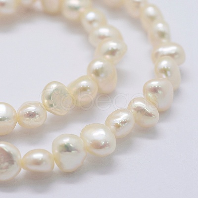 Natural Cultured Freshwater Pearl Beads Strands PEAR-K004-13C-01-1