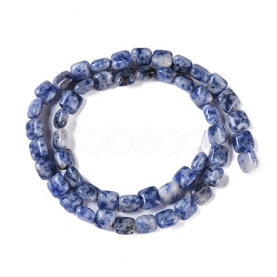 Natural Blue Spot Jasper Beads Strands G-M435-A03-01-1