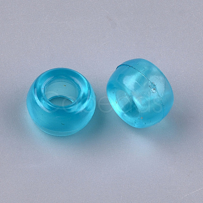 Transparent Acrylic Beads X-TACR-T004-01-1