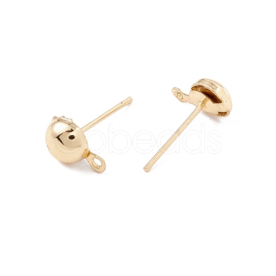 304 Stainless Steel Stud Earring Findings STAS-P307-17A-G-1