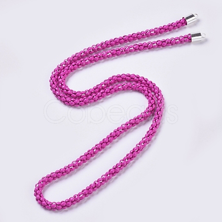 Iron Popcorn Chain Necklaces Making AJEW-PH00756-01-1