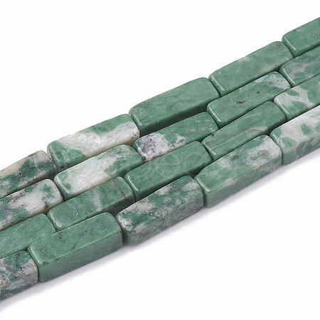 Natural Qinghai Jade Beads Strands G-S321-003-1