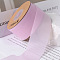 Polyester Ribbons, for Hair Bow Clips Accessories Making, Gift Packing, Violet, 2 inch(50mm), about 10 Yards(9.14m)/Roll