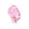 Preciosa&reg MAXIMA Crystal Fancy Stones, Czech Crystal, 435 34 222 Octagon, Dura Foiling, Light Rose, 10x8mm