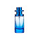 Transparent Glass Gradient Perfume Spray Bottle, Empty Bottle with Plastic Lid, Column, Dodger Blue, 3.3x8.5cm, Capacity: 20ml(0.68fl. oz)