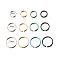 316L Stainless Steel Hoop Nose Rings, Nose Piercing Jewelry for Women, Golden, Inner Diameter: 6mm