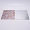 PET Mosaic Sticker Peel and Stick Tile Backsplash Wall Paper, for Home Decoration or DIY Crafts, Square, Colorful, 236x236x1mm