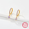 925 Sterling Silver Hoop Earring for Dangle Earrings NC3704-03-1