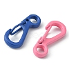 20Pcs Spray Painted Alloy Push Gate Snap Keychain Clasp Findings FIND-YW0001-81-3