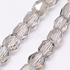 Crystal Glass Barrel Beads Strands GLAA-F009-A04-1