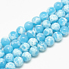 Synthetic Imperial Jasper Beads Strands G-S300-41B-8mm-1