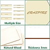 9Pcs 9 Style Wood Hoop Rings Macrame for DIY Craft Making DIY-WH0545-009-3