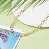 Brass Cable Chain Necklace for Men Women NJEW-JN03735-4