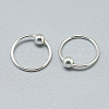 925 Sterling Silver Earring Hoop STER-T002-179S-2