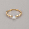 Brass Plain Band Rings for Women DQ4606-9-1