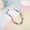 Craftdady 150Pcs 15 Colors Transparent Glass Beads GLAA-CD0001-09-6