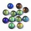 Translucent Glass Cabochons GLAA-T023-03B-1