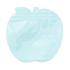 Apple Shaped Plastic Packaging Yinyang Zip Lock Bags OPP-D003-01A-2