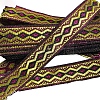 7M Ethnic Style Polyester Jacquard Rhombus Ribbon PW-WG96346-01-1