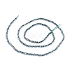 Electroplate Glass Beads Strands EGLA-F149-HP-01-4