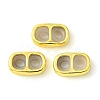 Rack Plating Brass with Plastic Slide Charms KK-G501-11G-1