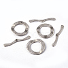 Tibetan Style Alloy Toggle Clasps X-LF10114Y-1