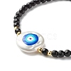 Evil Eye Stretch Bracelet for Girl Women BJEW-JB06959-01-4
