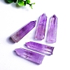 Point Tower Natural Amethyst Healing Stone Wands PW-WG80126-01-3