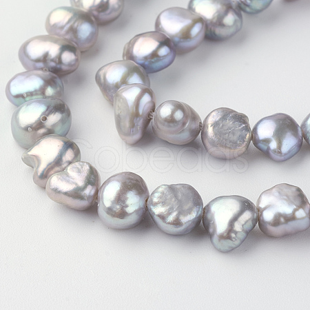 Natural Cultured Freshwater Pearl Beads Strands PEAR-R064-22-1