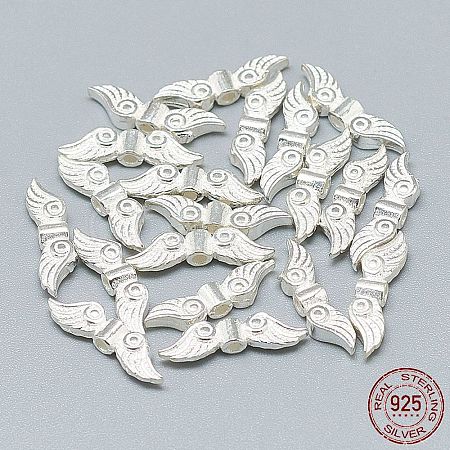 925 Sterling Silver Beads STER-T002-284S-1