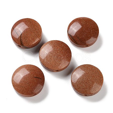 Synthetic Goldstone Beads G-G104-02B-1