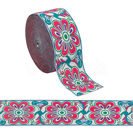 Ethnic Style Polyester Trim OCOR-WH0074-13A-1