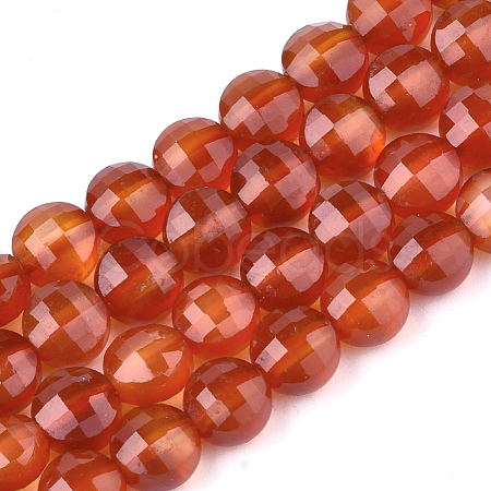 Natural Carnelian Beads Strands G-T108-12-1