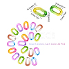 Two Tone Transparent Acrylic Linking Rings OACR-PH0001-41-6